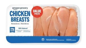 Amazon Grocery, Chicken Breast Fillets Value Pack,